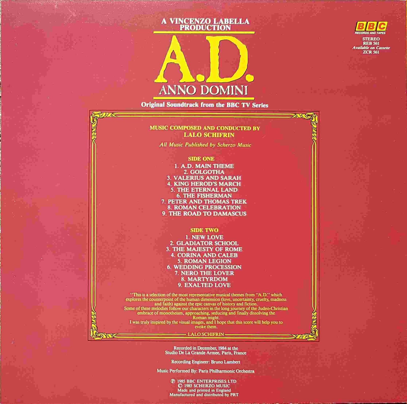 Back cover of REB 561